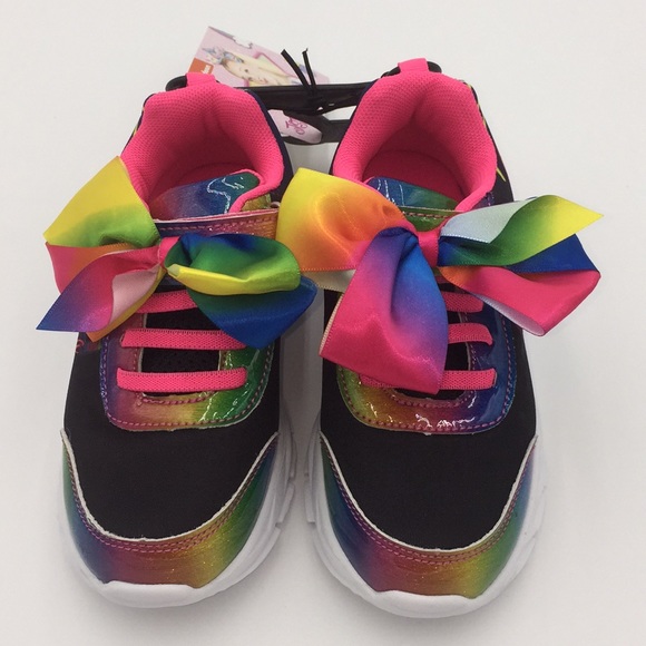 Nickelodeon JoJo Siwa Girls Athletic Sneakers Running Shoes Size 11 - Picture 2 of 15